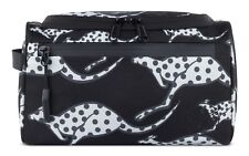 CHIEMSEE Jump N Fly Toiletry Bag Kulturbeutel Black schwarz Motiv Neu