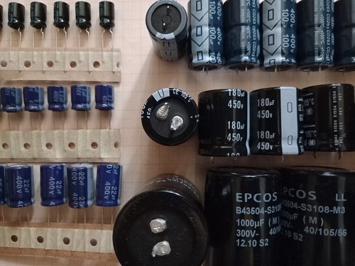 120x hochspannungs elkos - 120x,