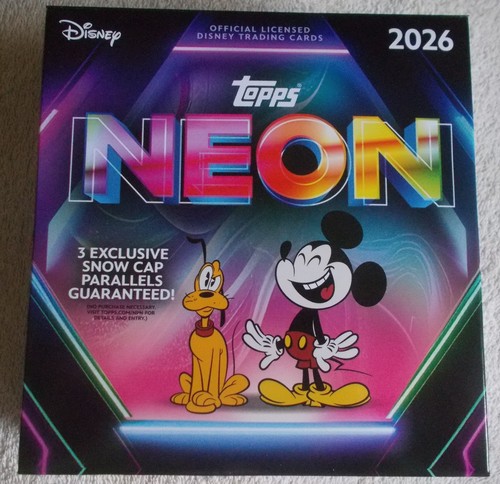 Topps 2026 disney neon - 2026, "disney