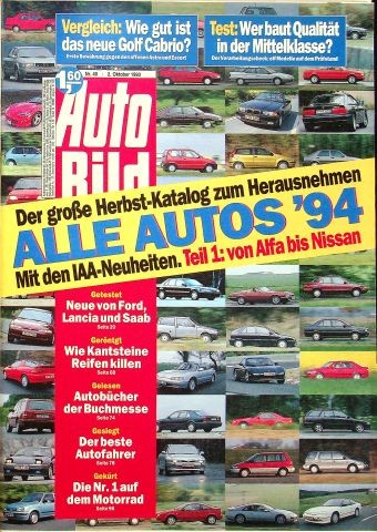 Auto bild 1993 opel - auto,
