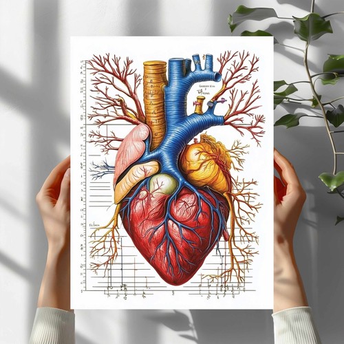 Anatomisches herz premium - herz,