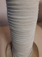 5 Meter Gummiband 7mm, Gummilitze, weiß Top Preis