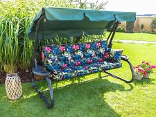 Bankauflage fur Gartenbank Hollywoodschaukel Sitzkissen- inkl.2 Seitenkissen