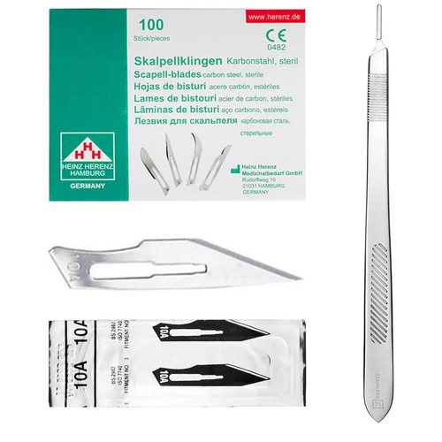 Set 100 skalpellklingen - set,