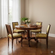 Antiker Tisch Karl X Mahagoni