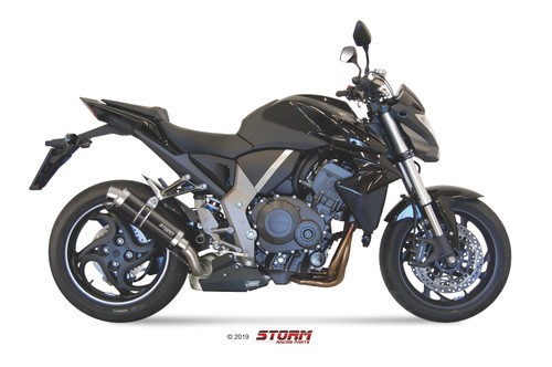 Storm auspuff schwarz - gp,