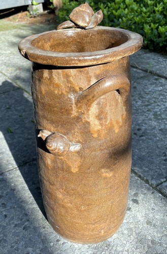 Handgetöpferte tonvase - handgetöpferte,