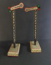 2 Alte Blech Eisenbahnsignale