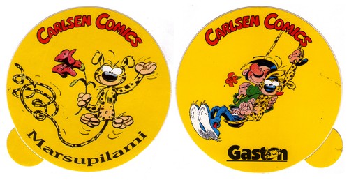 Carlsen comics aufkleber - comics,