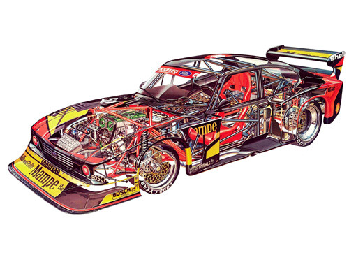 Ford capri turbo zakspeed - a3,