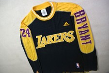 Los Angeles Lakers Kobe Bryant Longsleeve Shirt Adidas Trikot Vintage VTG NBA S