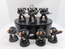 Warhammer 40K Figuren x7 / Space Marines & Space Crusade Chaos Marines / Classic