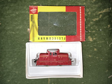 Fleischmann H0 1306 Diesellok Rangierlok Werkslok rot mit OVP , gebraucht 