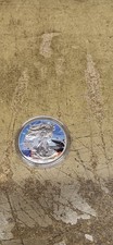 USA , 2015 , 1 $ , 1 Unze Silber , Silver Eagle mit Farbe, Berliner Luftbrücke 2