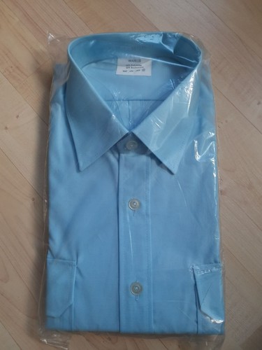 Vintage wahler diensthemd blau - wahler,
