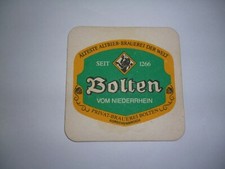 Bierdeckel.- Bolten-Älteste Altbier-Brauerei der Welt - Rarität- (1 Stück)