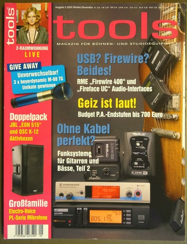 Tools4music 2009 rme - 5.2009,