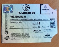 Eintrittskarte schalke 04 - eintrittskarte,