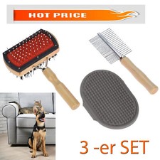 Hundebürste Fellpflege Fellbürste Hunde Bürste Kamm Unterfellbürste Entfilzung