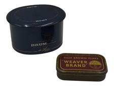 Alte Tabakdose Rich Brown