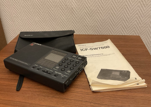Sony icf sw7600 - sony, icf-sw7600