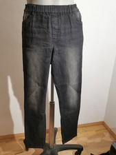 Jeans Schlupfen Schwarz Gr 46 John Bauer Gummizugbund Kik