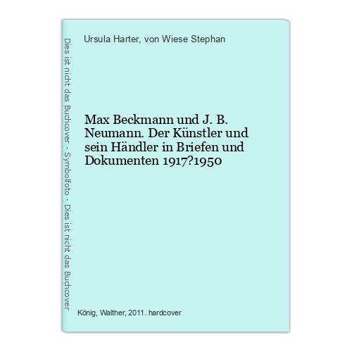 Max beckmann und - max, neumann