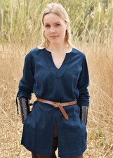 Frauen Tunika Ylva blau