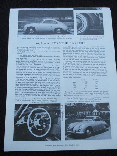 Porsche 356 carrera coupe