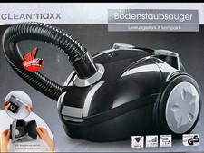 CLEANmaxx Bodenstaubsauger Leistungsstarker & Kompakt Staubsauger
