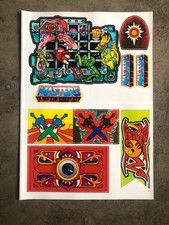 Masters of the Universe Repro Aufkleber Sticker Castle Grayskull MotU Vintage