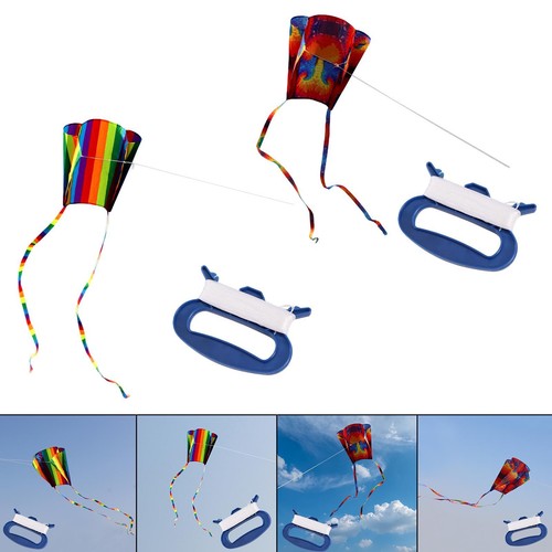 Rainbow kites einleiner - rainbow, kites,