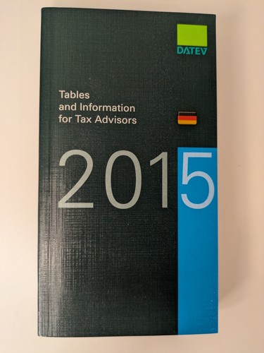 Datev 2015 tables - datev,
