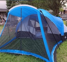 Zelt & 3x Schlafsäcke| Northwest Territory Eagle River 5,5 × 5,2 m mit Vorbau