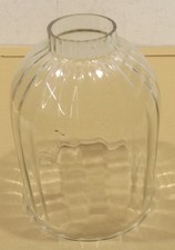 vintage Industrie Lampen Glas  H.25cm x Dm. 6,5cm/19cm