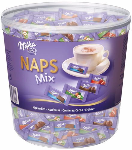 Milka naps mix schokolade - milka,