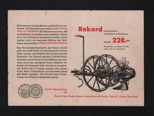 BIELEFELD, Prospekt 1931 Kuxmann & Co. KG Kartoffel-Ernte-Maschinen Ideal-Rekord