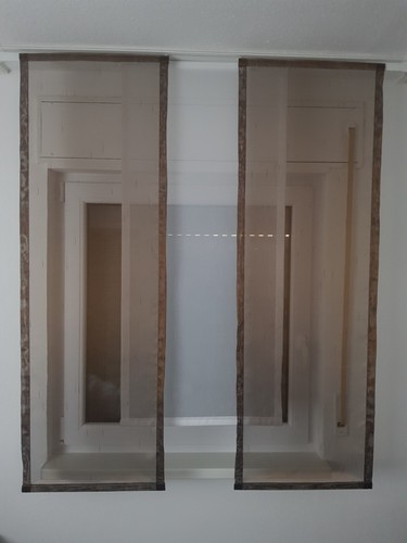 Schiebegardine set teilig - set, 3-teilig