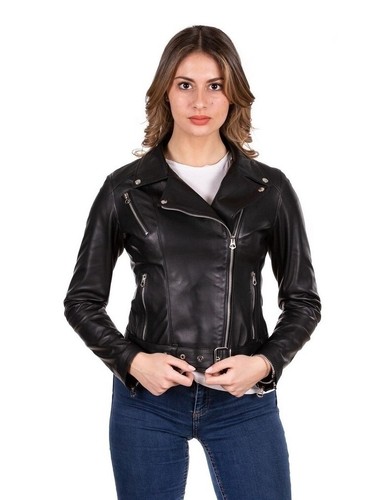Nagel damen echtleder schwarz - echtleder,
