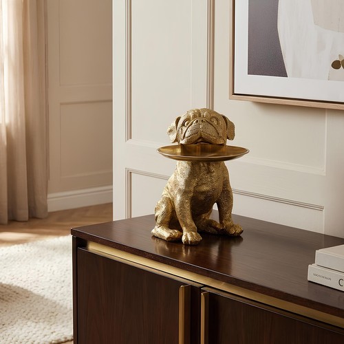 Deko figur bulldog 35cm - deko-figur,