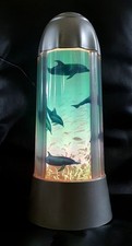 Ausgefallene Delfin-Lampe mit