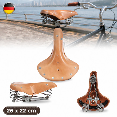 Fahrradsattel retro federn - fahrradsattel,