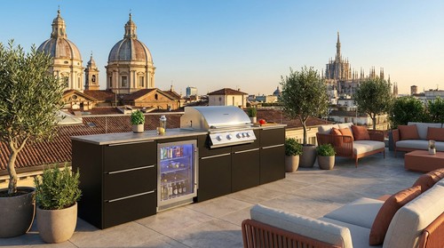 Mailand premium outdoorküche - premium,