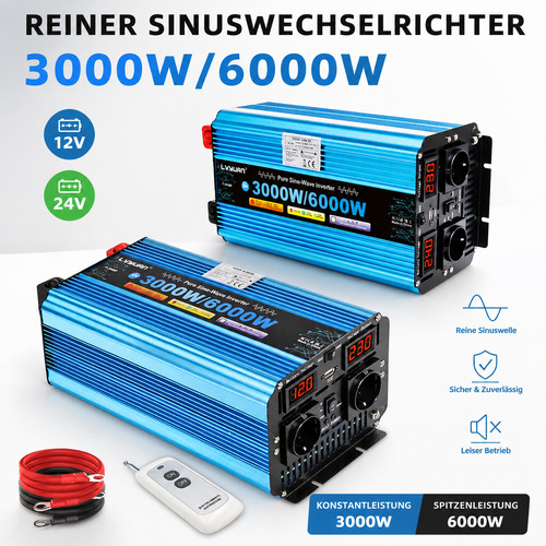 3000w 6000w reiner sinus - 3000w,
