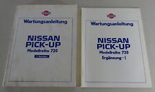 Werkstatthandbuch + Ergänzung Datsun Nissan 720 Pick Up / Hardbody Truck 1983