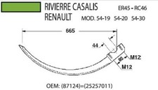Pressennadel Nadel Rivierre Casalis ER45, RC46 87124