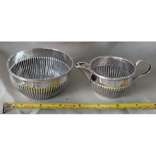 Sterling silber geriffelte - sterling,