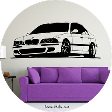 Wandtattoo BMW M5 E39
