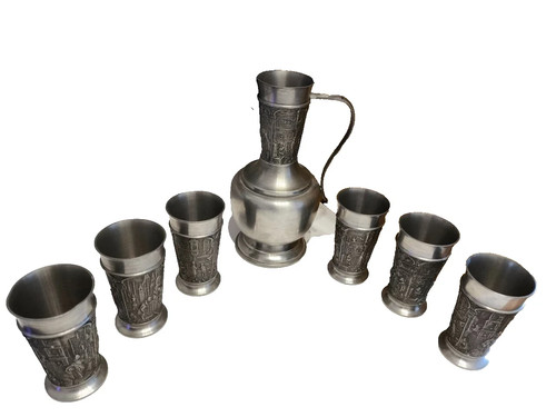 Rarität set zinnkrug 6 - set!,