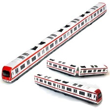 Zugmodell U-Bahn Set 4-teilig